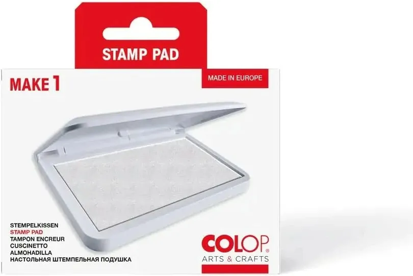 Jastëk stampimi COLOP MAKE1, Frozen White, 90x50mm - 3