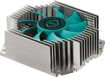 Cooler procesori Iceberg Thermal IceFLOE T65, 8 cm, 65W, profil i ulët, stainless steel