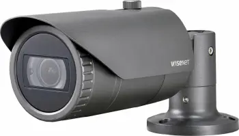 Kamerë sigurie IP Hanwha Wisenet QNO-6082R, 2MP, varifokale 3.2-10mm, IR 30m, PoE, gri