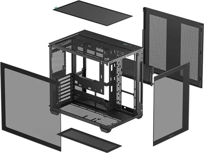 Kasë Deepcool CG530 midi tower e zezë - 3