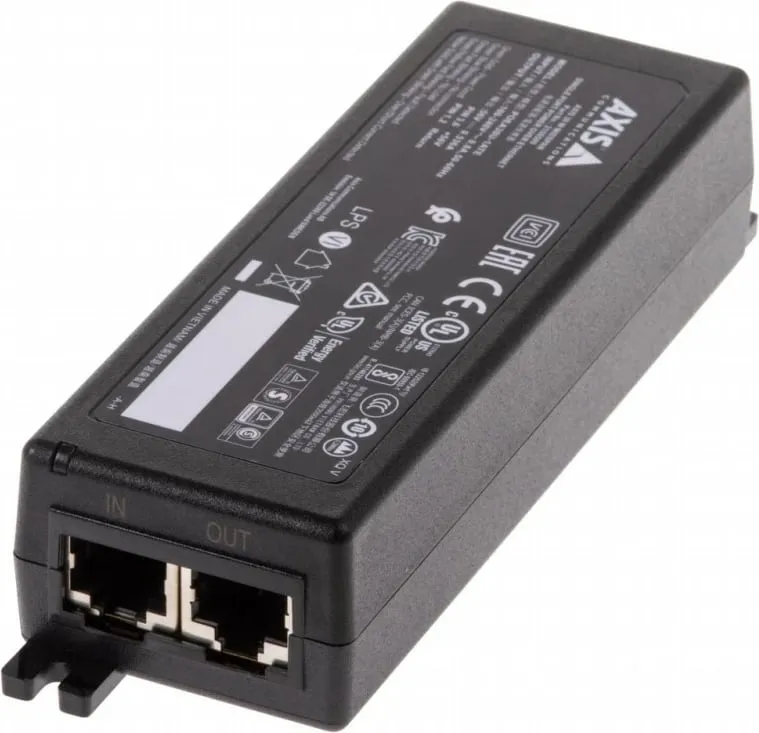 Midspan Axis 02172-003, 30W, PoE, plastikë, e zezë - 1