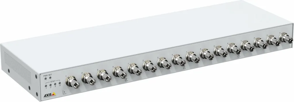 Encoder video Axis M7116, 16 kanale, 720x576, H.264/H.265, gri - 2