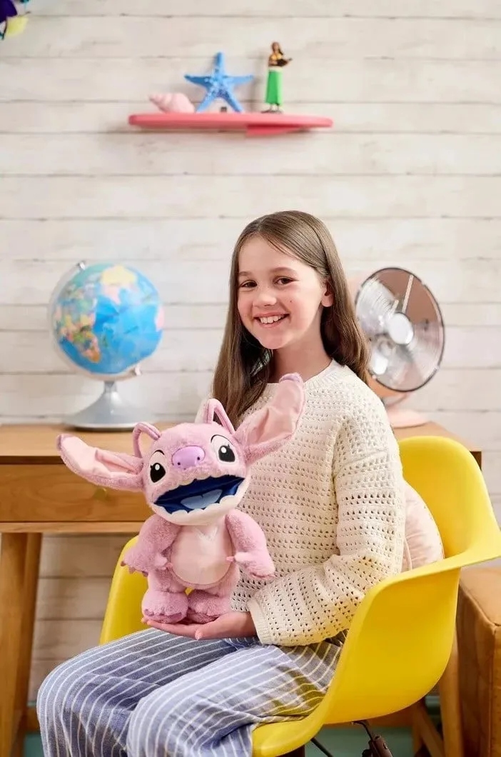 Kukull interaktive Wow Stuff Disney Real FX Chatty Angel, rozë - 5