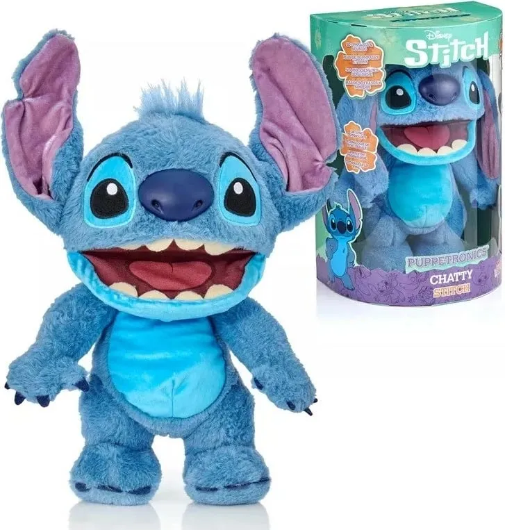 Kukull interaktive Disney Wow Stuff Real FX Chatty Stitch, Blu - 1