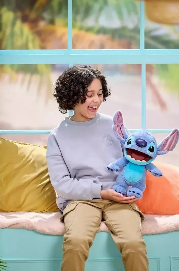 Kukull interaktive Disney Wow Stuff Real FX Chatty Stitch, Blu - 5