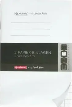 Mbushje fletore herlitz my.book flex A6, 2x40 fletë, kariert