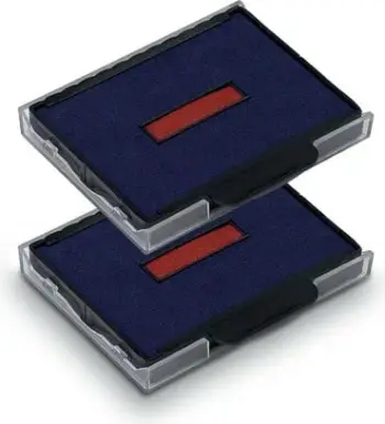 Jastëk boje Trodat 6/57, set 2 copë, i kuq dhe blu, për Professional 5474 5207 5470