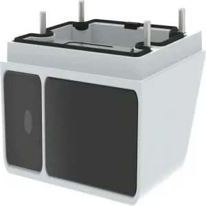 IR LED njësi Axis P1375-E, IP66, 50m, zi/bardhë - 2