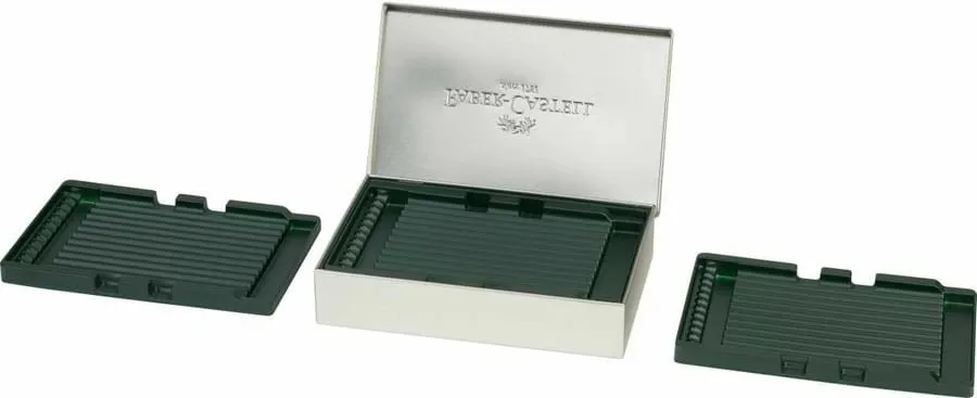 Kuti e fortë për lapsa Faber-Castell 180011, e bardhë - 3