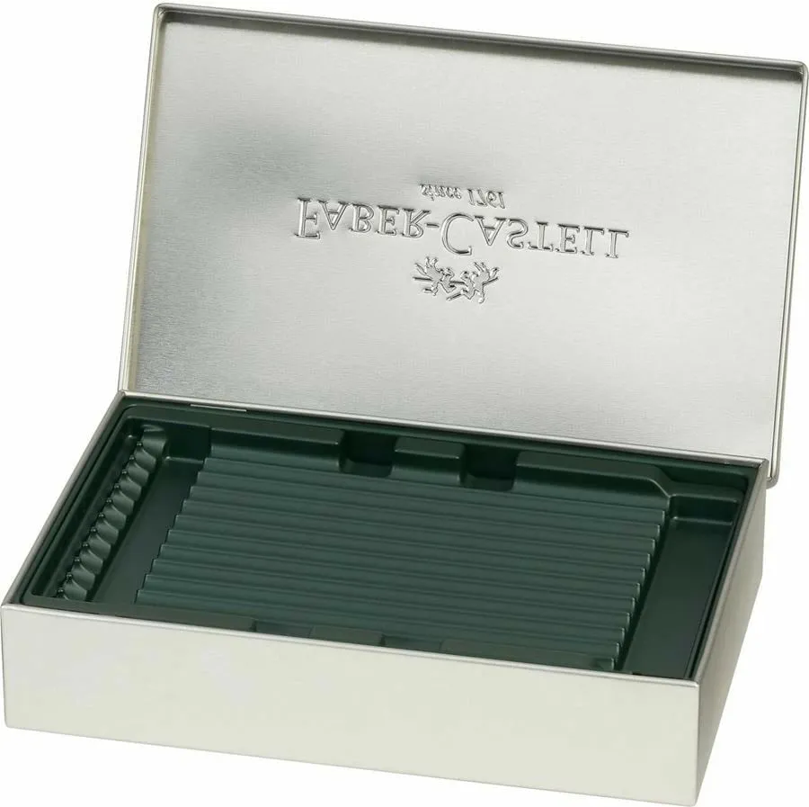 Kuti e fortë për lapsa Faber-Castell 180011, e bardhë - 5