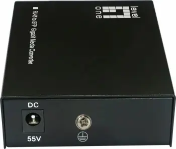 Konvertues rrjeti Level One GVT-2016, 10/100/1000T RJ45 në SFP, 90W, i zi