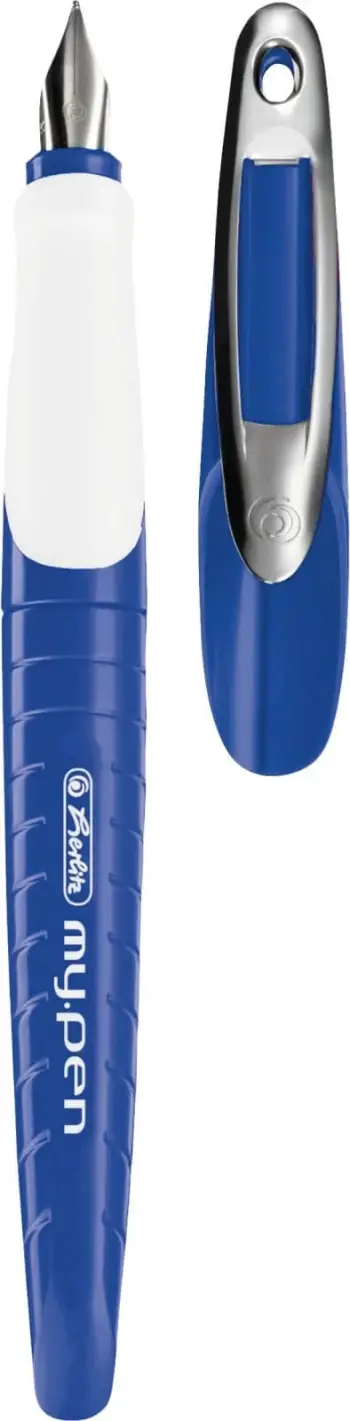 Stilolaps herlitz my.pen, sistem kartrixhi, ngjyrë kaltër/bardhë