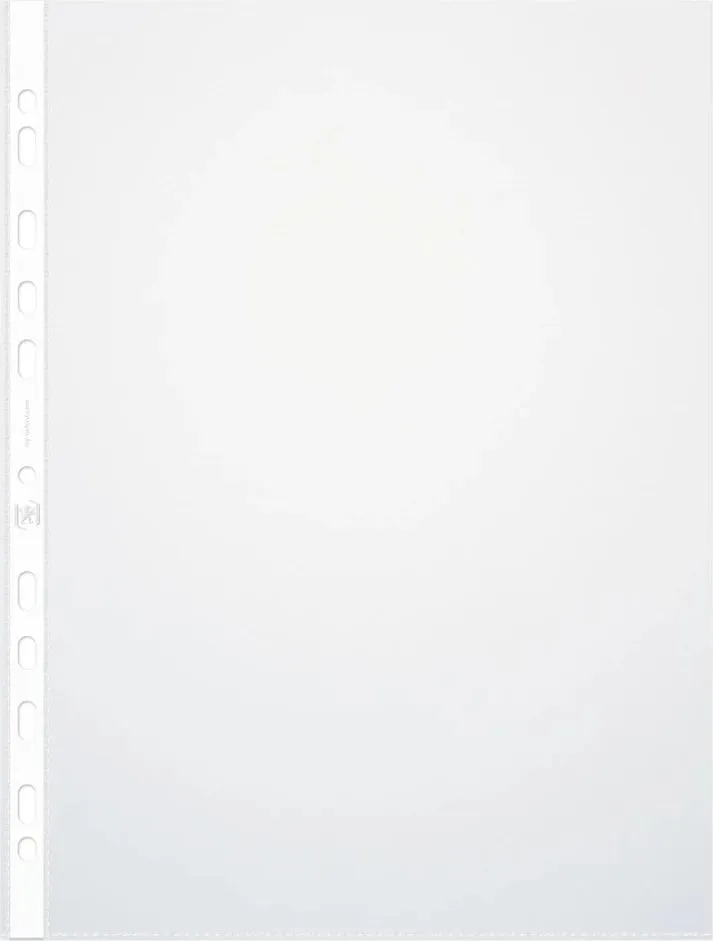 Xhep plastik OXFORD 100206764, A4, mat, transparent, 100 copë - 1