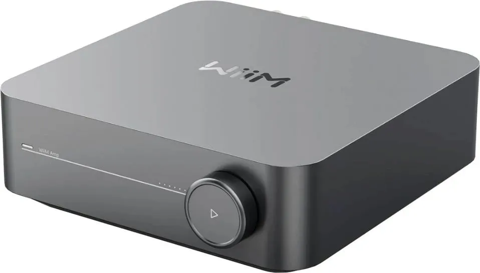Amplifikator stereo streaming WiiM Amp, 512 MB, gri e errët - 1