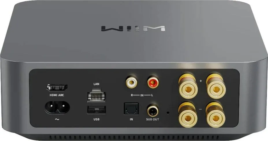 Amplifikator stereo streaming WiiM Amp, 512 MB, gri e errët - 2