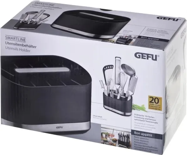Mbajtëse për takëm Gefu Smartline G-29252, 10 ndarje, e zezë - 4