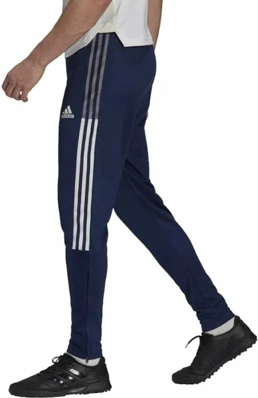 Pantallona sportive adidas për meshkuj, blu të errët - 3