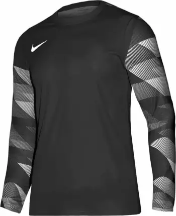 Fanellë për portierë Nike për fëmijë, e zezë