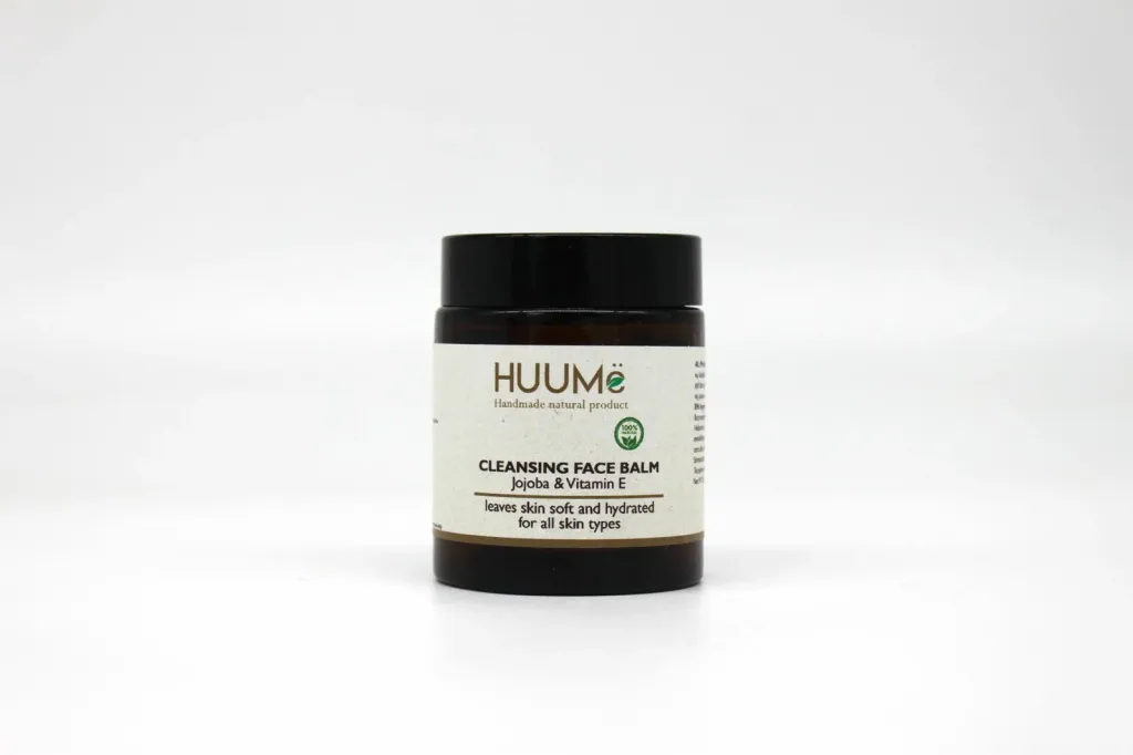 Balsam për pastrimin e fytyrës HUUMë, me vaj jojobe & vitamin E, 85gr - 1