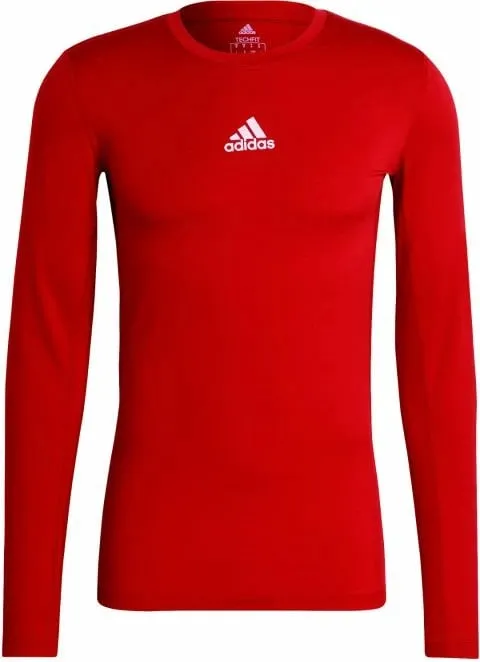 Maicë adidas TechFit për meshkuj, e kuqe - 1