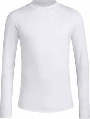 Maicë adidas Techfit për meshkuj, e bardhë