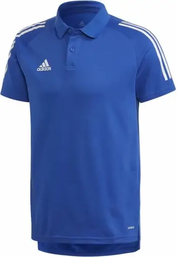Maicë Polo për Meshkuj adidas, e bardhë dhe blu
