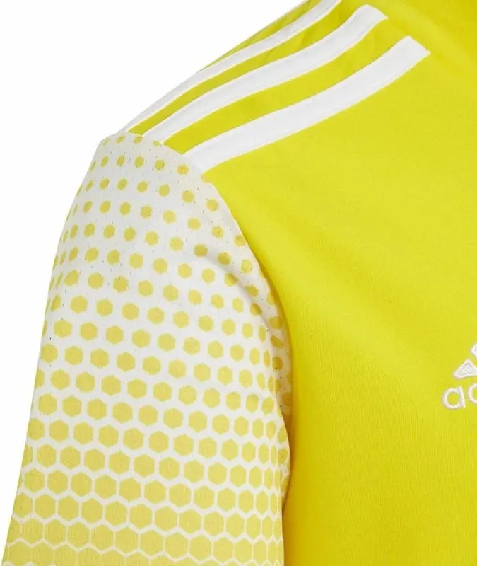 Maicë futbolli për fëmijë adidas, e verdhë - 4