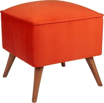 Puf Atelier del Sofa, ngjyrë e kuqe qeramike, Bern