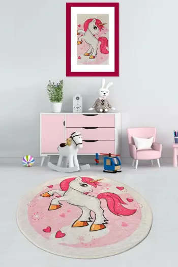 Qilim me njëbrirësh, shumëngjyrësh, 140 cm, Conceptum Hypnose, Poni