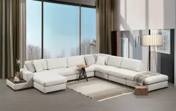 Këndore Atelier del Sofa, Loop 11, ngjyrë bezhë, set