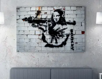 Pikturë dekorative në kanavacë Wallity WY26, shumëngjyrëshe, 70x100cm