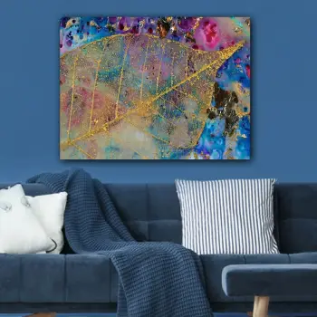Pikturë dekorative në kanavacë Wallity, shumëngjyrëshe, 70x100cm