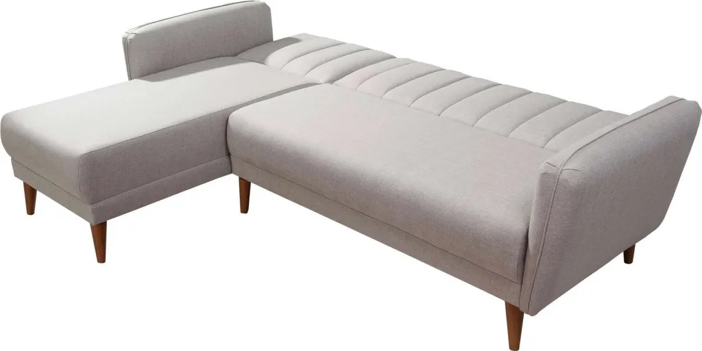 Kënd-sofë krevati Atelier del Sofa, kënd majtas, ngjyrë krem - 7