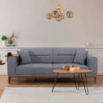 Divan-krevat 3 vende, Atelier del Sofa, Liones 3, ngjyrë gri e errët