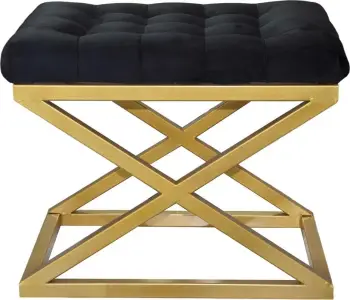 Puf Atelier del Sofa, ngjyrë ari e zezë