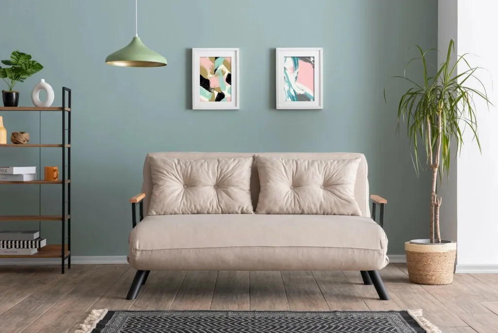 Divan-krevat dy ulës, Atelier del Sofa, Sando v2, krem - 1