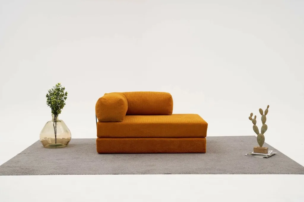 Divan 2-vendësh Atelier del Sofa, Comfort, portokalli - 1