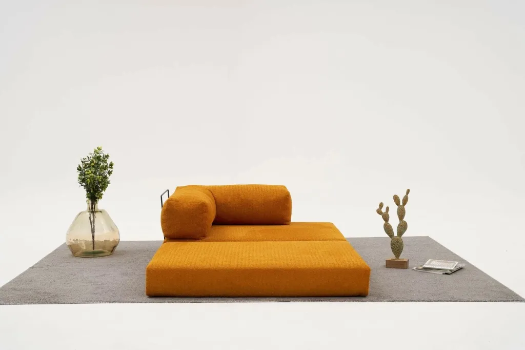 Divan 2-vendësh Atelier del Sofa, Comfort, portokalli - 4