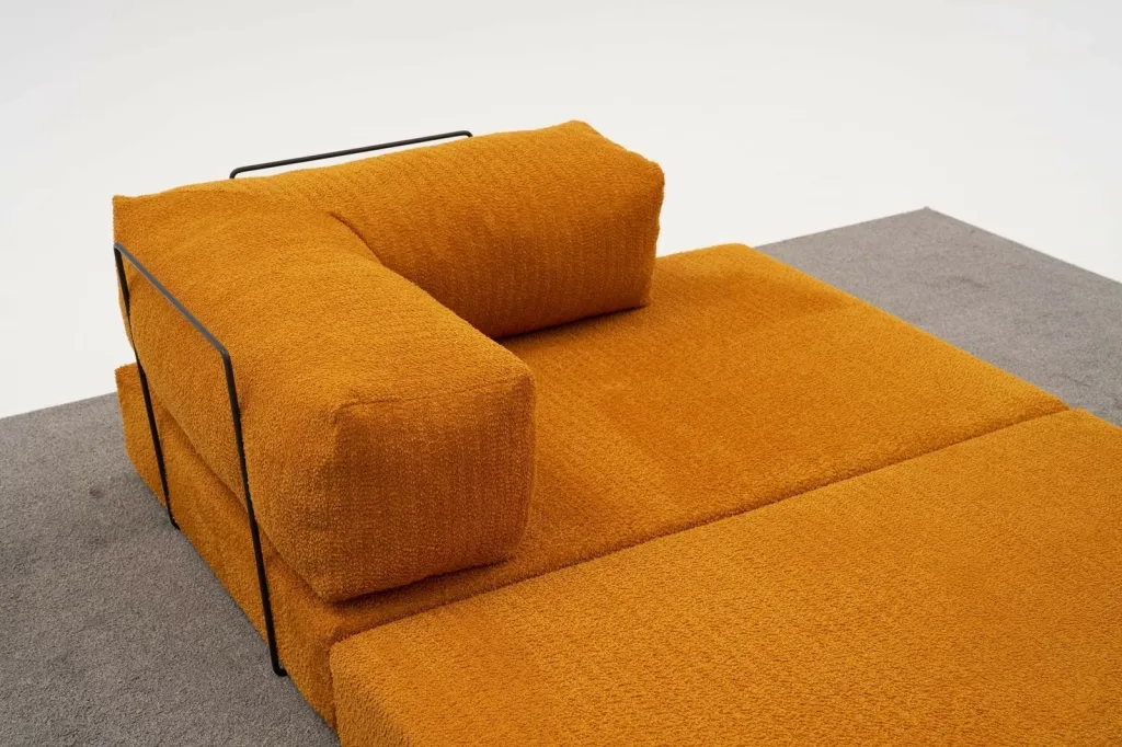 Divan 2-vendësh Atelier del Sofa, Comfort, portokalli - 5