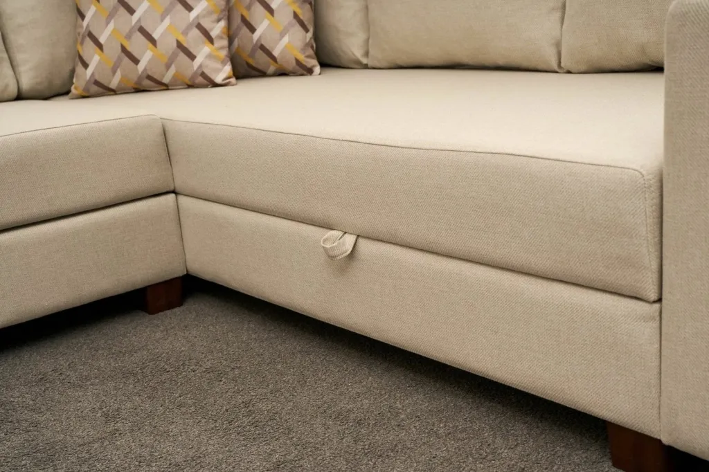 Kënd-sofë-krevat Atelier del Sofa, Aly Arzilla, kënd majtas, krem - 5