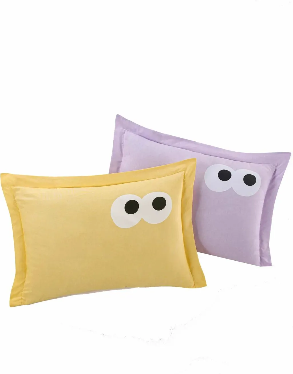 Set çarçafësh dopio L'essentiel, Funny, ngjyrë lejla - 4