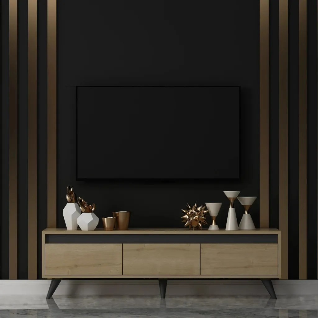 Komodë TV Hanah Home, Century - ngjyrë lis safir - 1