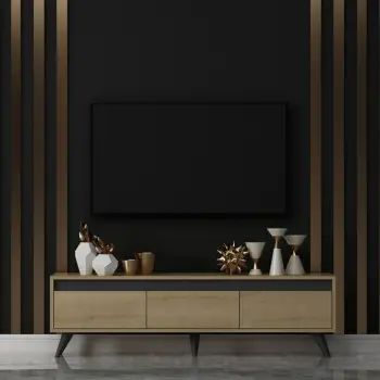 Komodë TV Hanah Home, Century - ngjyrë lis safir