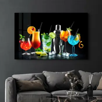 Pikturë dekorative prej xhami të temperuar, Wallity VFT-2054, 46x72cm