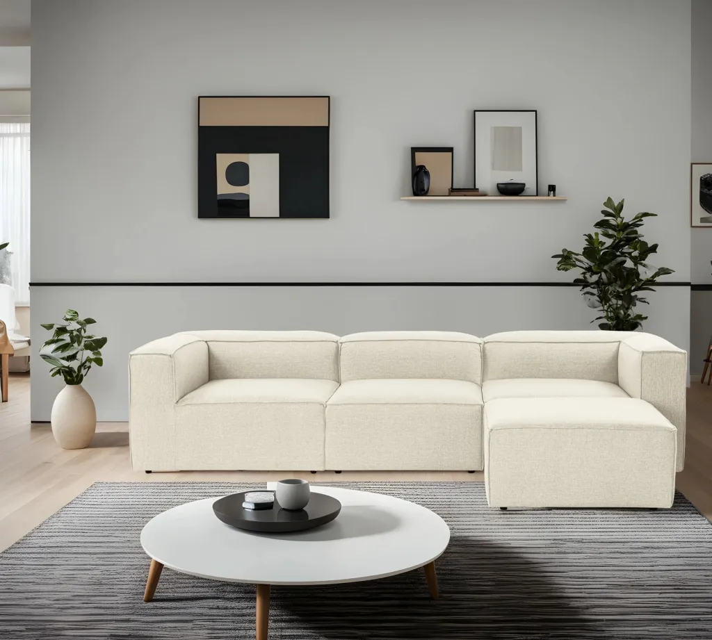 Këndare Atelier del Sofa, Fora, ngjyrë ecru - 2