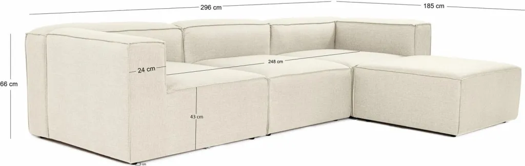 Këndare Atelier del Sofa, Fora, ngjyrë ecru - 18