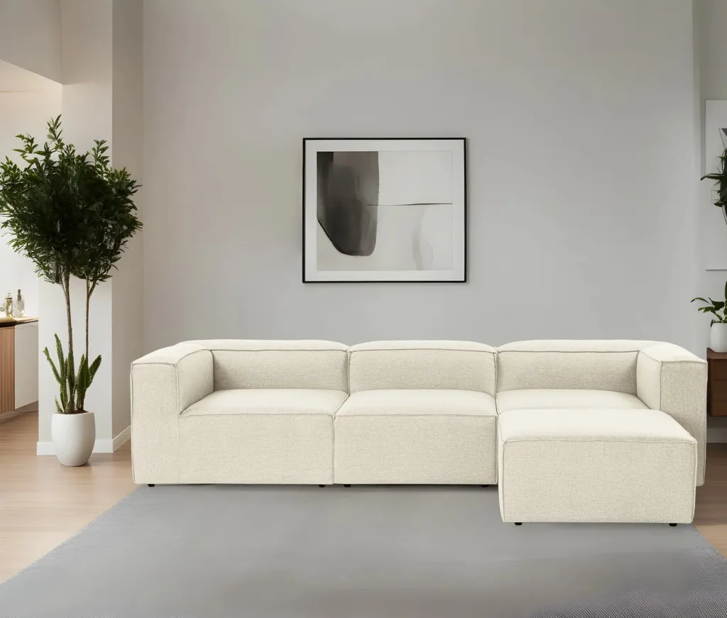 Këndare Atelier del Sofa, Fora, ngjyrë ecru - 3
