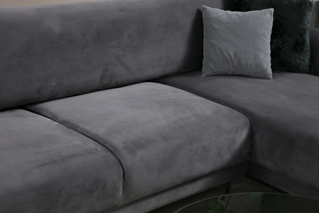 Kënd divan-krevat Atelier del Sofa, këndi djathtë, ngjyrë antracit - 6