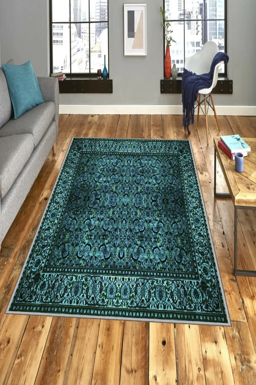Qilim për korridor, shumëngjyrësh, Conceptum Hypnose, Exfab259, 80x150cm - 1