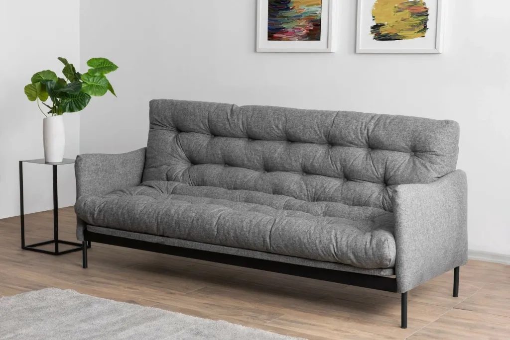Divan-krevat me 3 vende, Atelier del Sofa, ngjyrë gri e çelët - 1